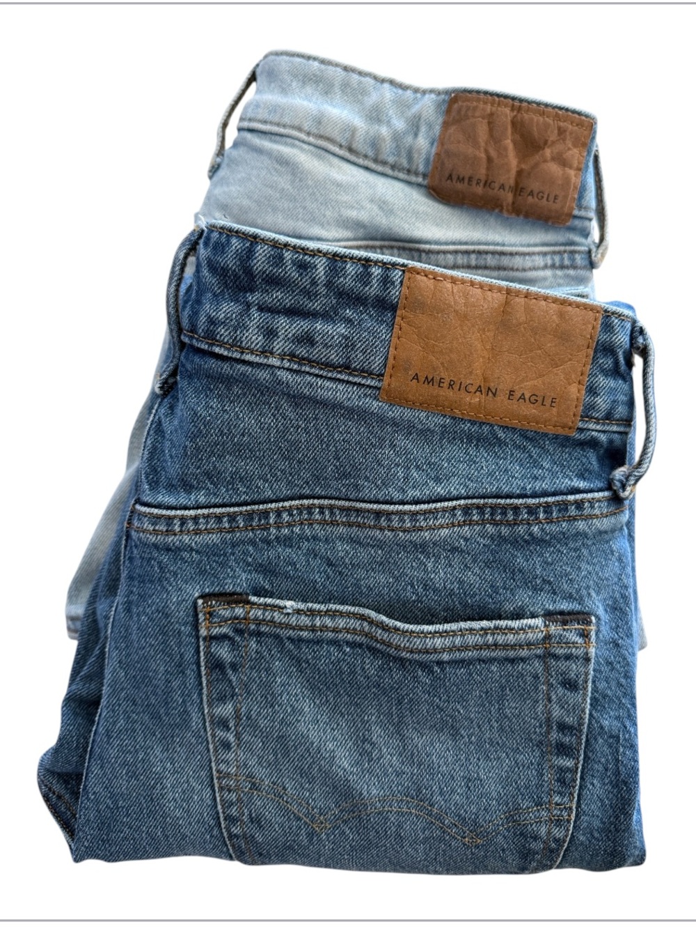 2 pairs AEO jeans